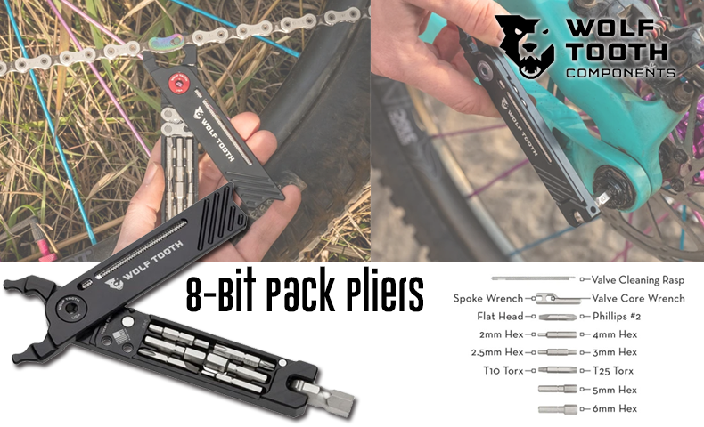 ウルフトゥース 8-Bit Pack Pliers マルチ携帯工具
