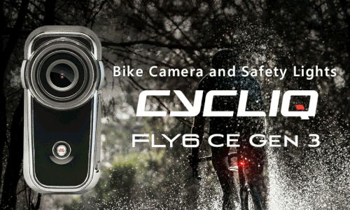 サイクリック(CYCLIQ) フライ6 CE Gen3(第3世代モデル) テールライト カメラ付 USB充電
