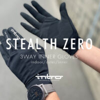 イントロ(intro) Stealth Zero フルフィンガー 3WAYインナーグローブ タッチパネル対応