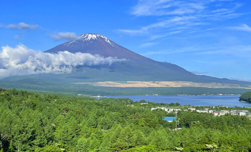 素晴らしい表情の富士山