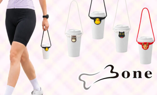 ■かわいいキャラクターチャーム付き♪ボーンからカップホルダーが登場!